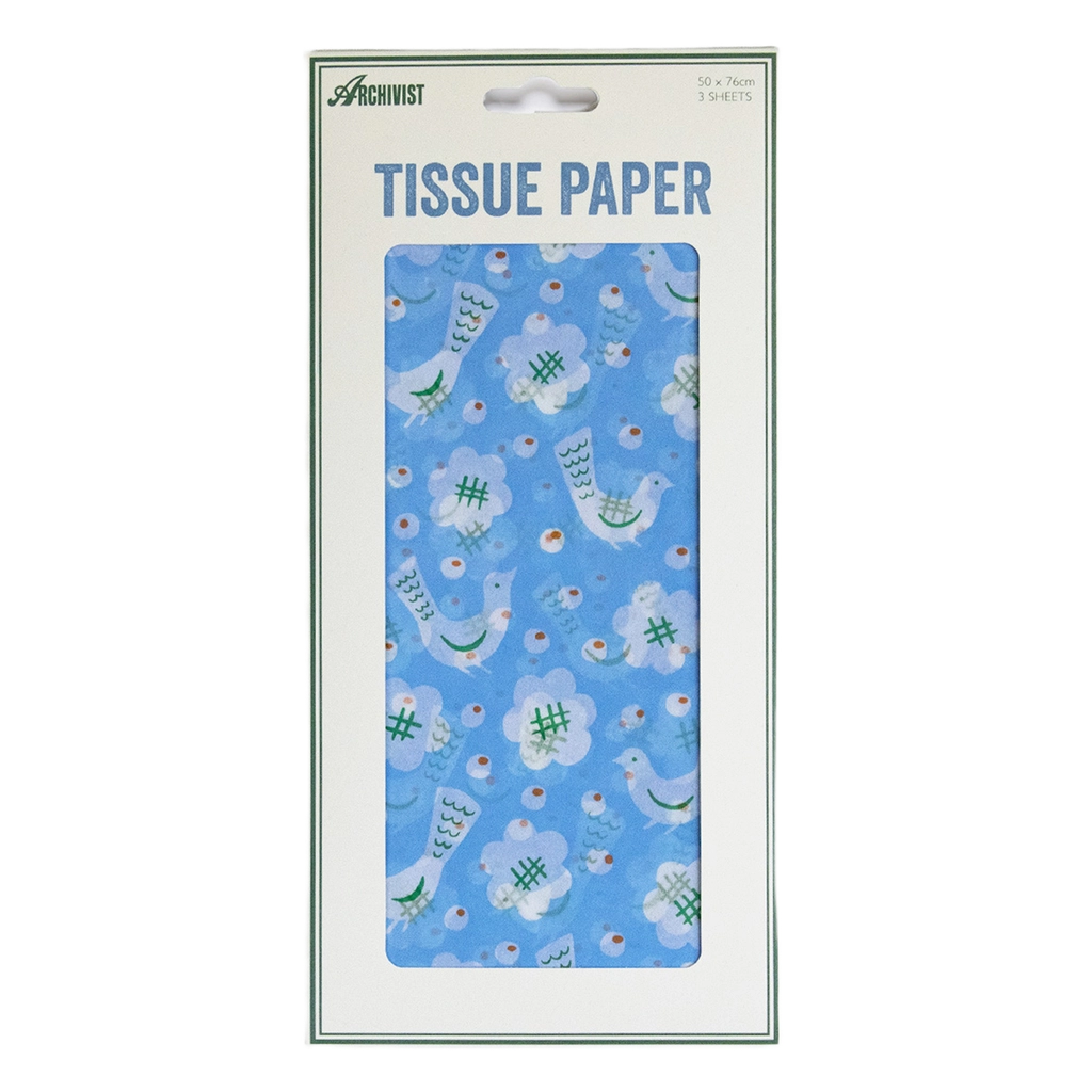 Archivist Sakura Illustrated Tissue Paper