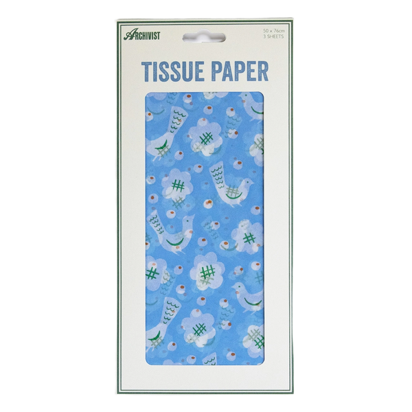 Archivist Sakura Illustrated Tissue Paper