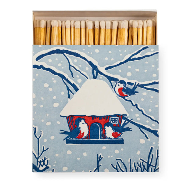 Archivist Winter Bird Box of Matches - Store Pickup Only