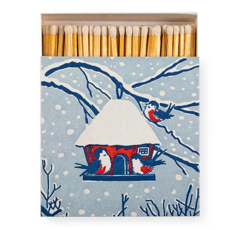 Archivist Winter Bird Box of Matches - Store Pickup Only