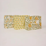 Hand Block Printed Medium Gift Bag - Sunshine