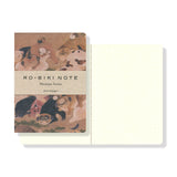 Yamamoto Paper RO-BIKI Museum Series Hyakkenzu Small Notebook - Dot Grid