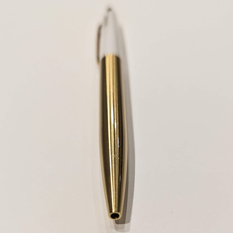 Anterique BP2 Brass 0.5mm Ballpoint Pen White