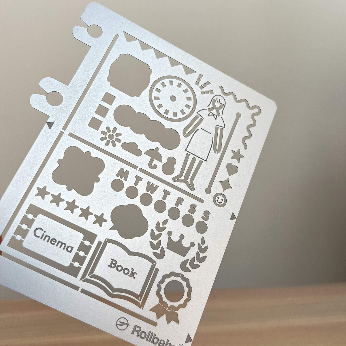 Delfonics Rollbahn Activity Stencil Bookmark