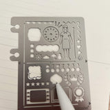 Delfonics Rollbahn Activity Stencil Bookmark