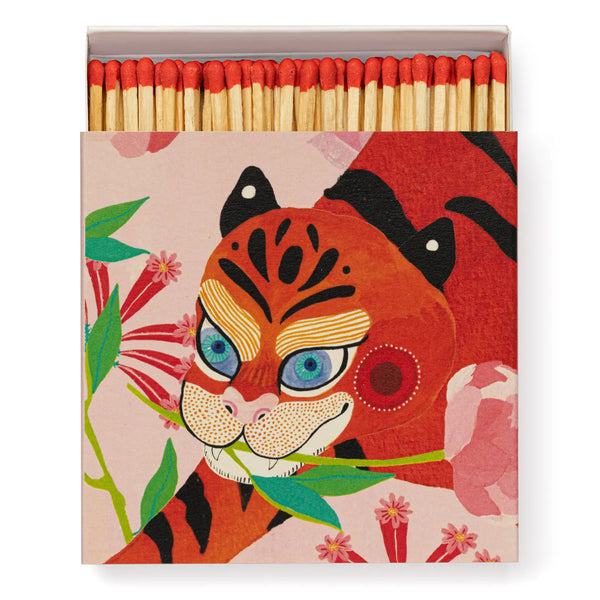 Archivist Tiger with Peony Box of Matches