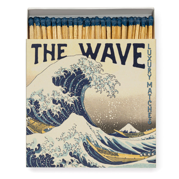 Archivist Hokusai Wave Box of Matches - Store Pickup Only