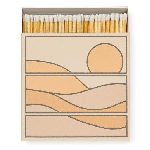Archivist Abstract Landscape Box of Matches