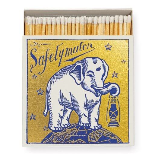 Archivist Gold Elephant Box of Matches