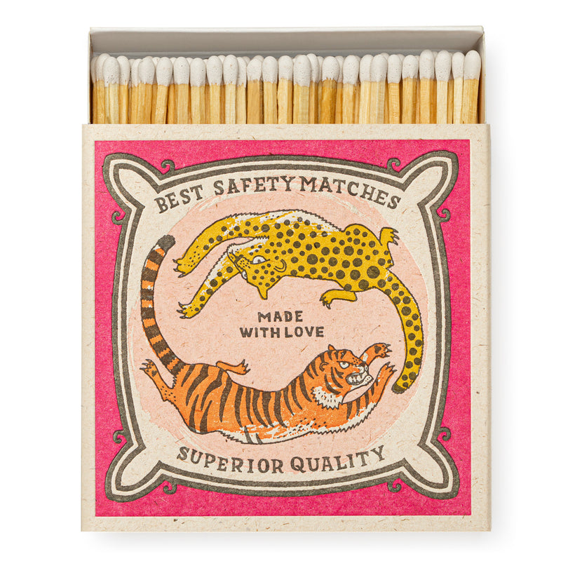 Archivist Chasing Big Cats Box of Matches