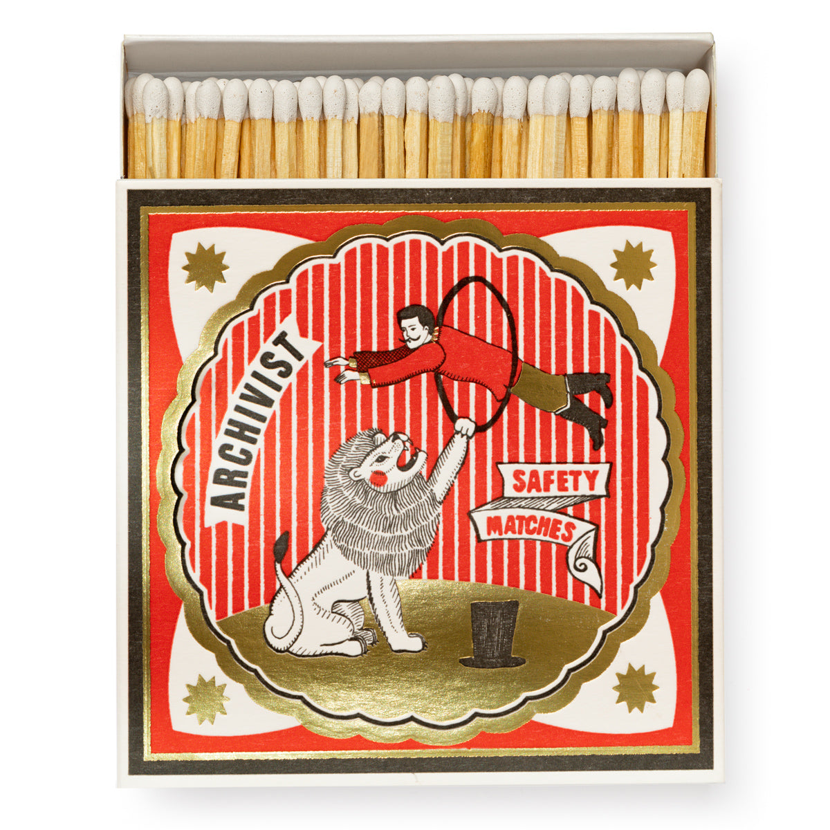 Archivist Lion Tamer Box of Matches