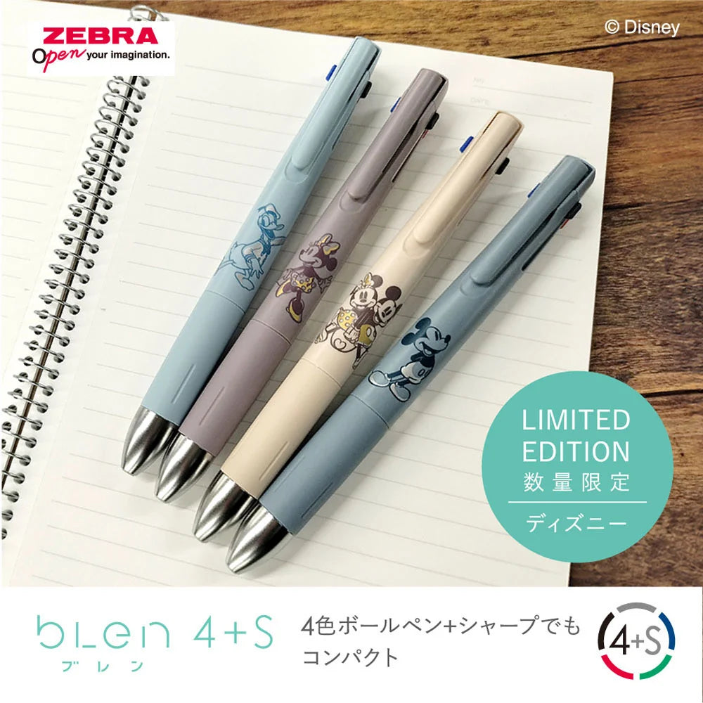 Zebra Blen x Disney 4+S Multi Pen 0.5mm
