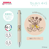 Zebra Blen x Disney 4+S Multi Pen 0.5mm