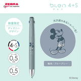 Zebra Blen x Disney 4+S Multi Pen 0.5mm