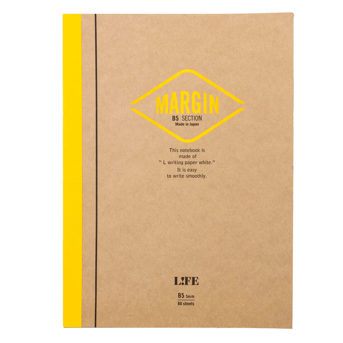 Life B5 Margin Grid Notebook