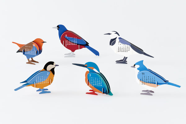 Good Morning Birds 2026 3D Desk Calendar