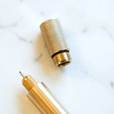 Tom's Studio The Lumos Pro Single Refillable Multi-Tip Pen Brass