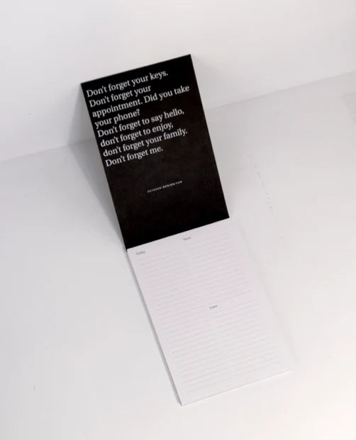 Octagon Design To Do List Notepad
