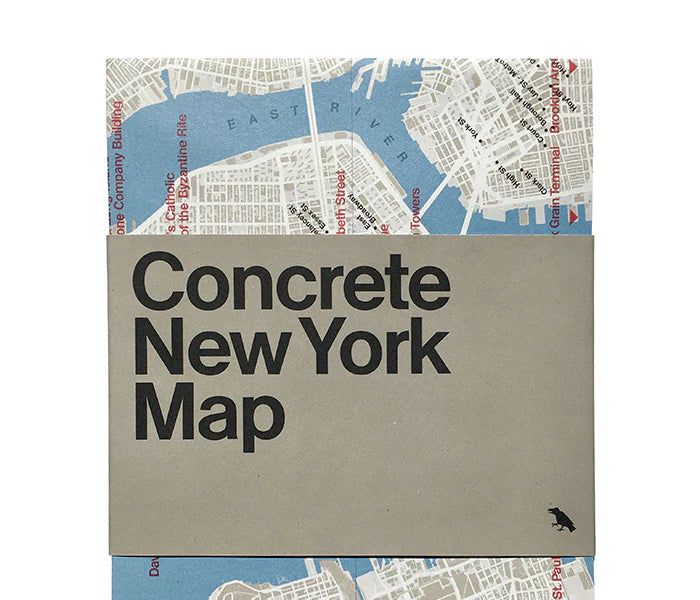 Concrete New York Map, £8.00