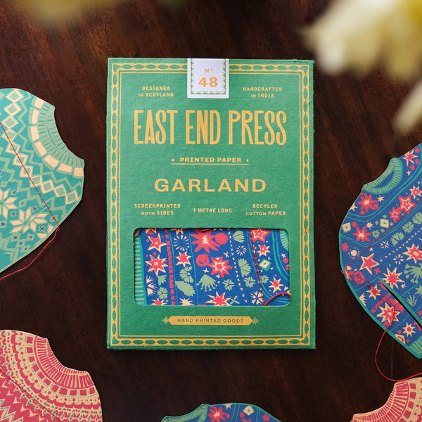 East End Press Christmas Jumpers Sewn Garland