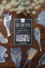 East End Press Bats Sewn Garland