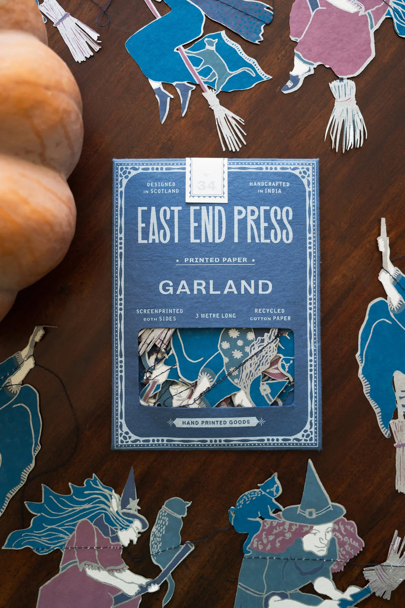 East End Press Wicked Witches Sewn Garland