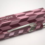 Caran d'Ache 849 Ballpoint Pen - Mosaic Garnet Red