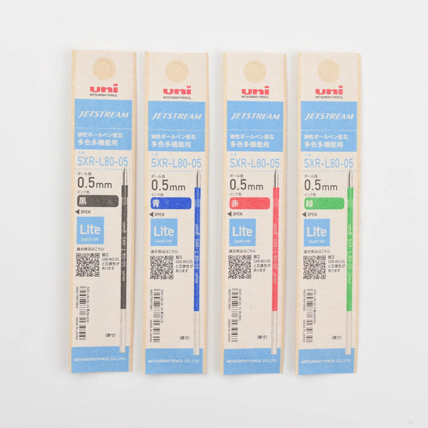 Uni Jetstream 4&1 Multi Pen Refill - Lite Touch Ink - 0.5mm