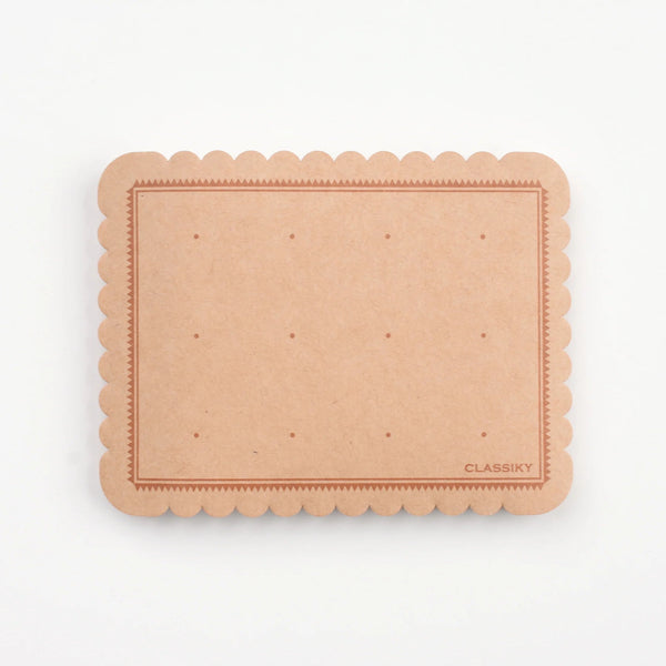 Classiky Kraft Paper Sticky Notes - Set of 50