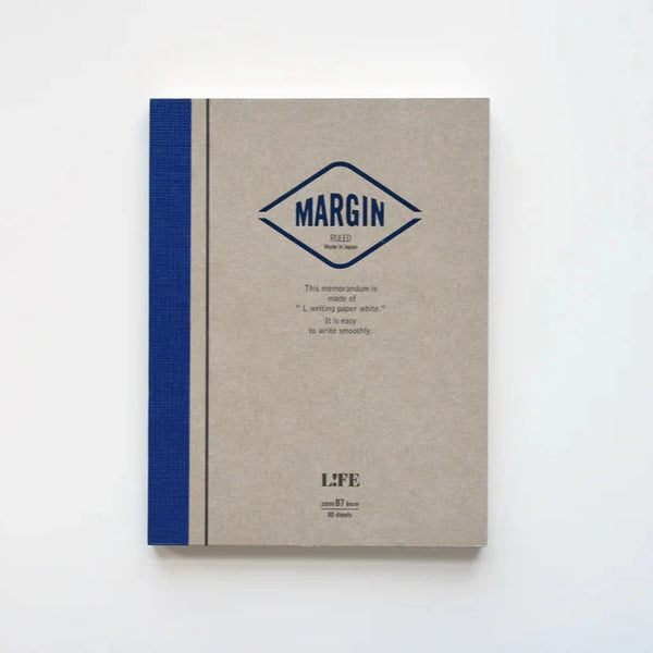 Life B7 Margin Lined Notebook