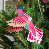 East End Press Party Birds Paper Ornaments