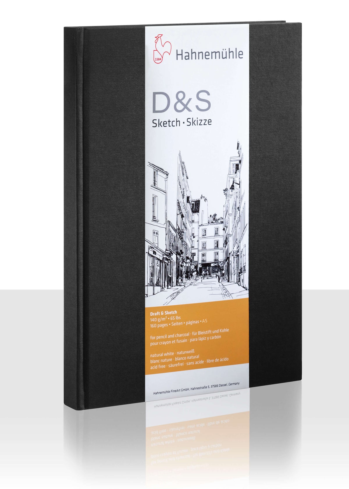 Hahnemuhle D & S A5 Portrait 140gsm Sketchbook