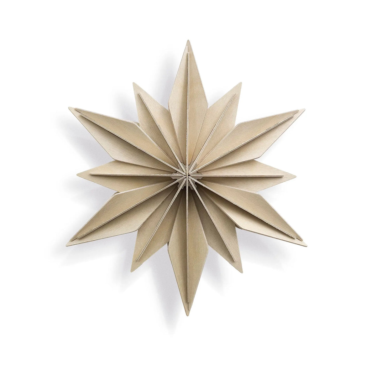 Lovi Decor Star Natural Wood (15cm) - 3D Wooden Figure