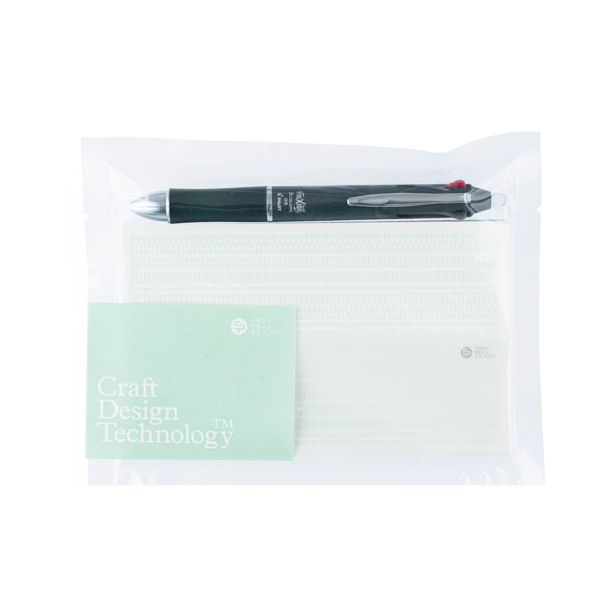 Craft Design Technology Desk Note Set - Notebook & Erasable Multi Pen