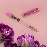 Twsbi Eco Fountain Pen - Fluorite Purple with Bronze