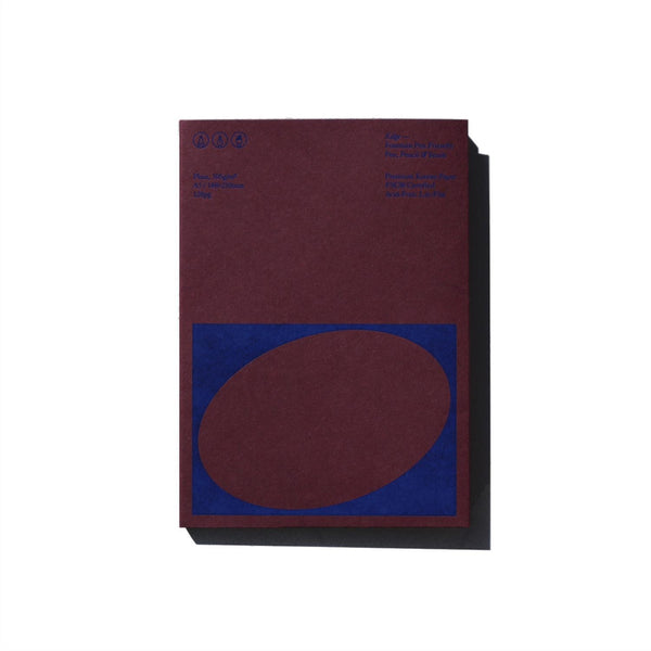 Hanaduri Edge Retro A5 Plain Notebook