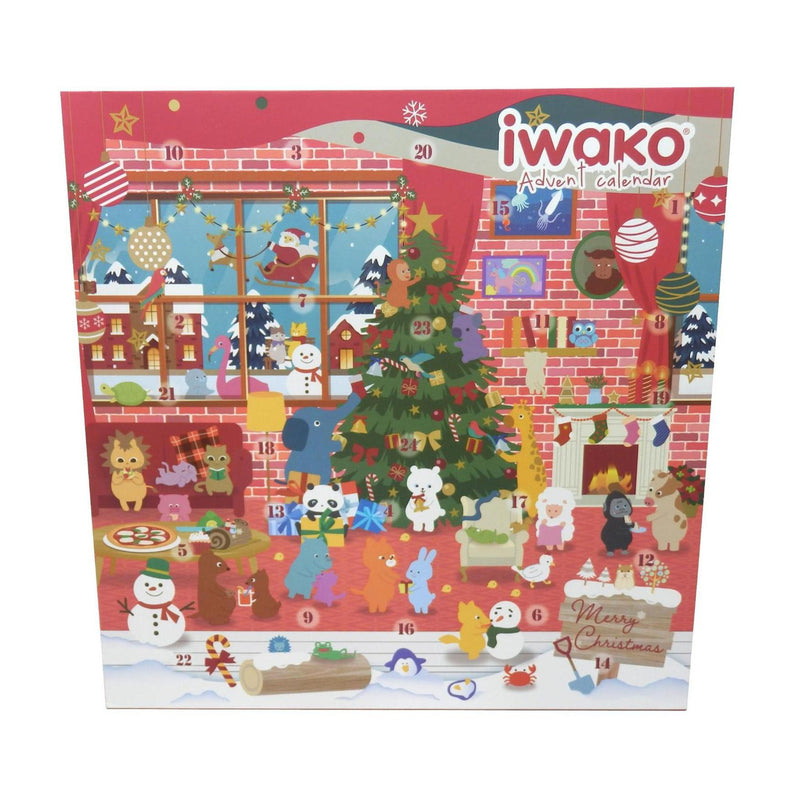 Iwako Puzzle Erasers  2025 Advent Calendar