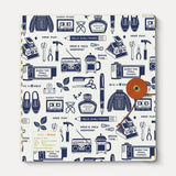 Kleid x Eric String Tie Square Notebook