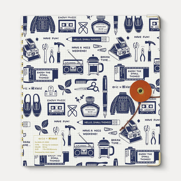 Kleid x Eric String Tie Square Notebook