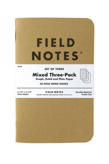 Field Notes Original Kraft Notebooks - 3 Pack
