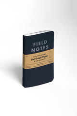 Field Notes Pitch Black Pocket Notebooks - 3 Pack