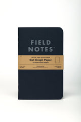 Field Notes Pitch Black Large Notebooks - 2 Pack