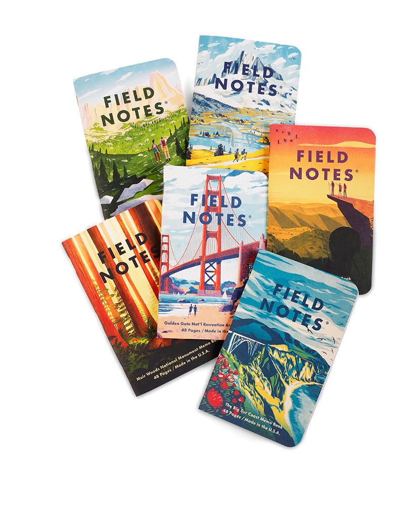 Field Notes Explore America Pocket Notebooks - 3 Pack