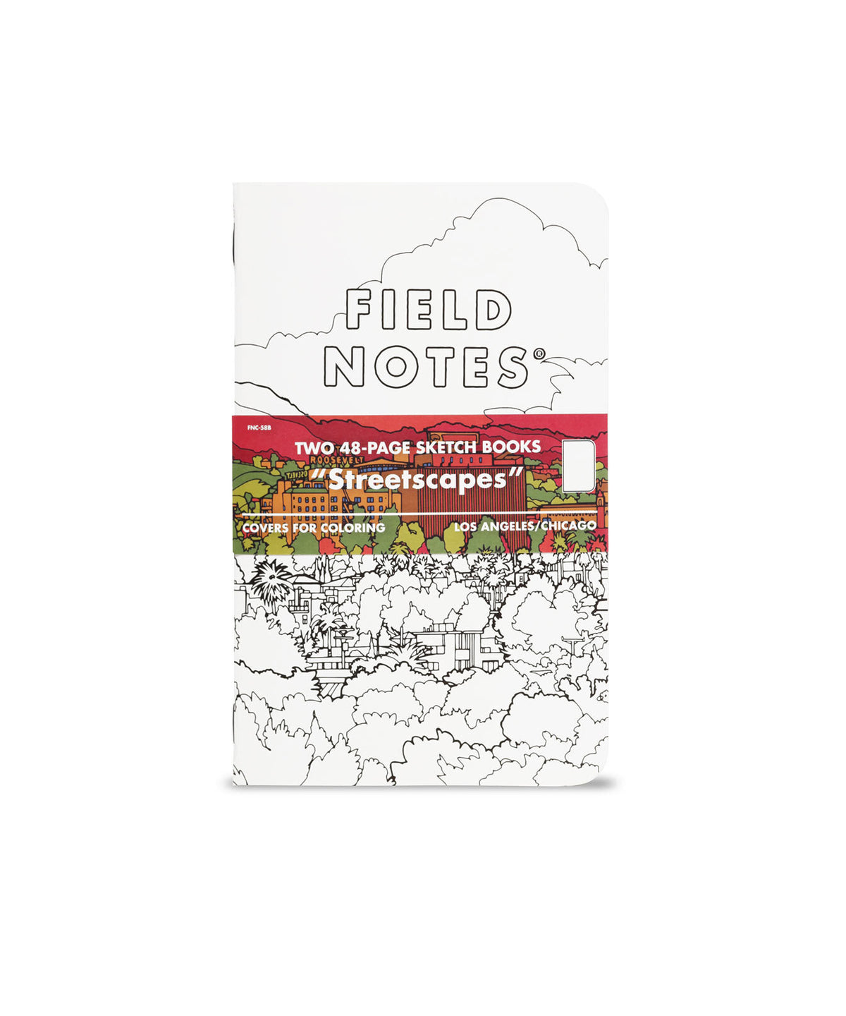 Field Notes Streetscapes Sketchbooks - Los Angeles & Chicago - 2 Pack