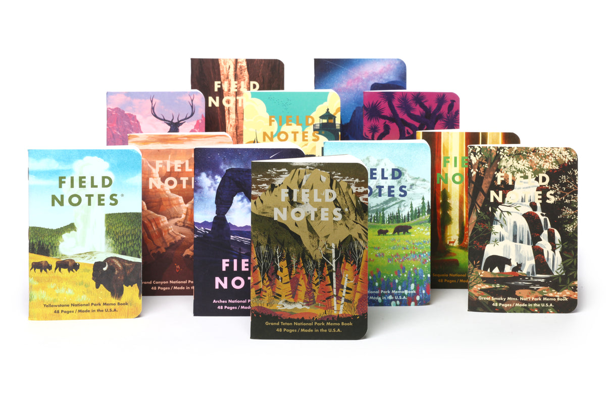 Field Notes National Parks Pocket Notebooks - 3 Pack