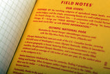 Field Notes National Parks Pocket Notebooks - 3 Pack