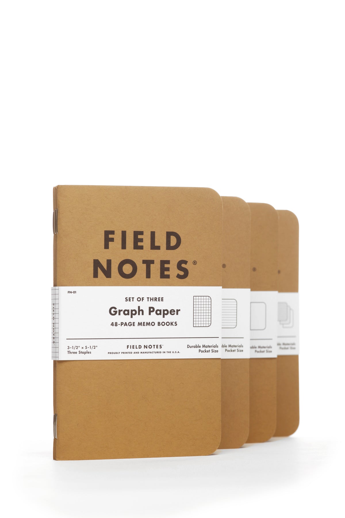 Field Notes Original Kraft Notebooks - 3 Pack