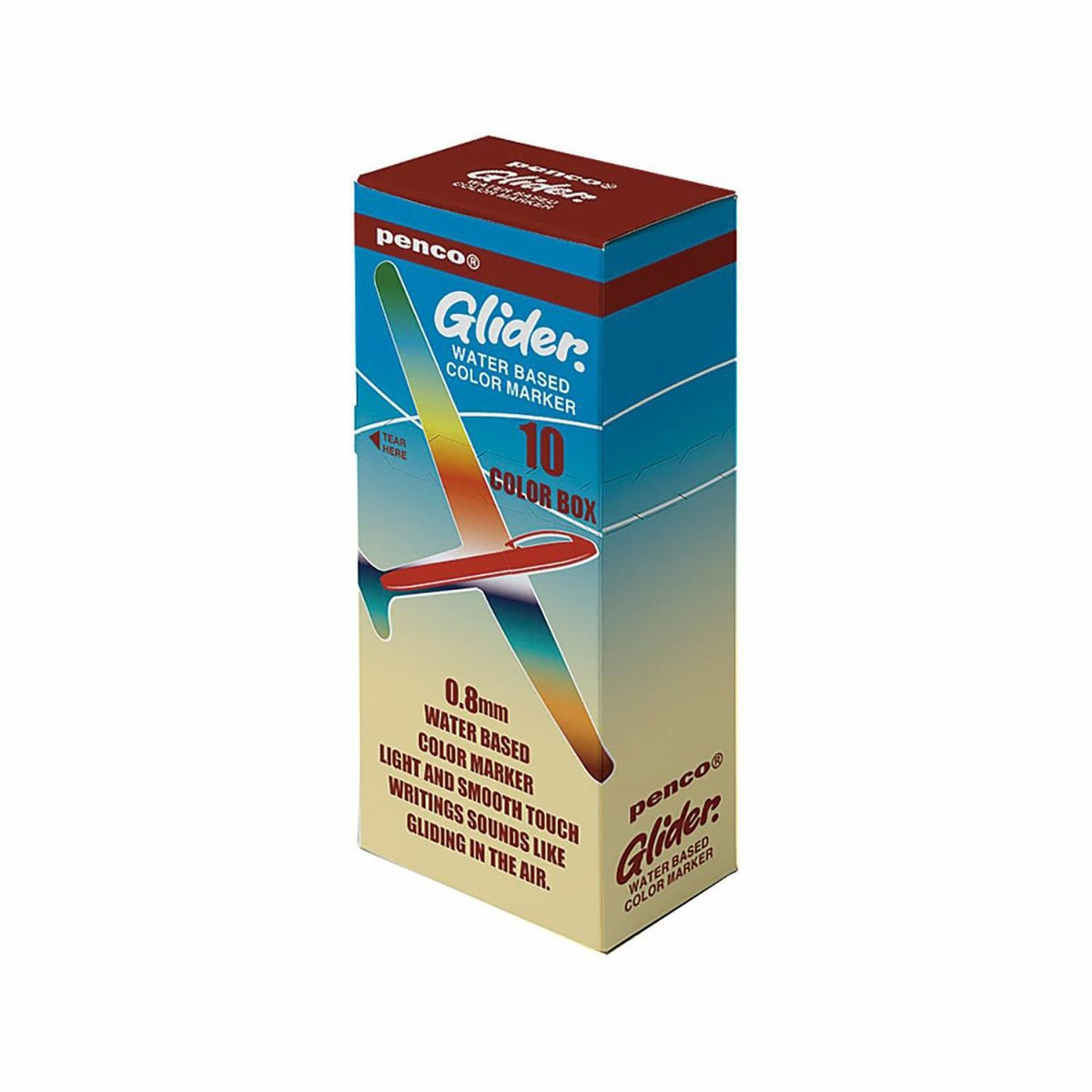 Hightide Penco Glider Colour pen Set of 10