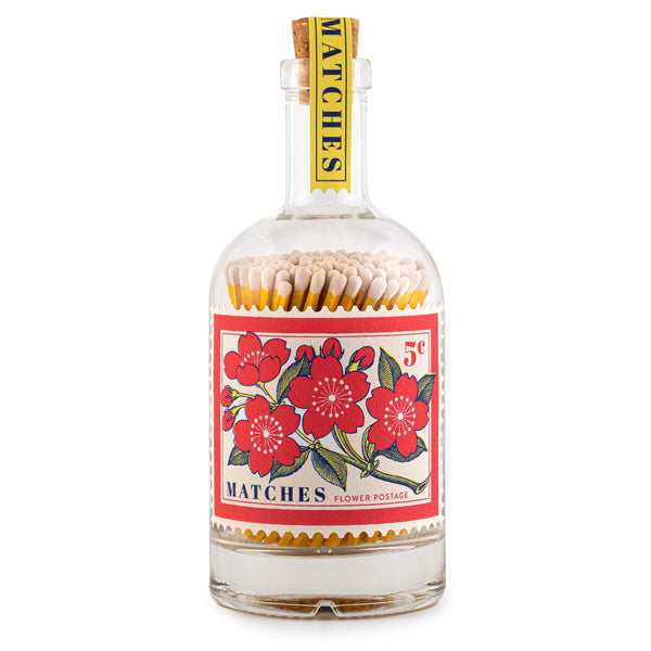 Archivist Flower Bottle of Matches - Store Pickup Only