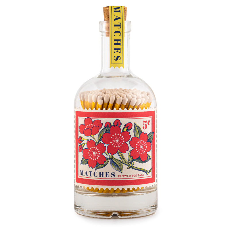 Archivist Flower Bottle of Matches - Store Pickup Only